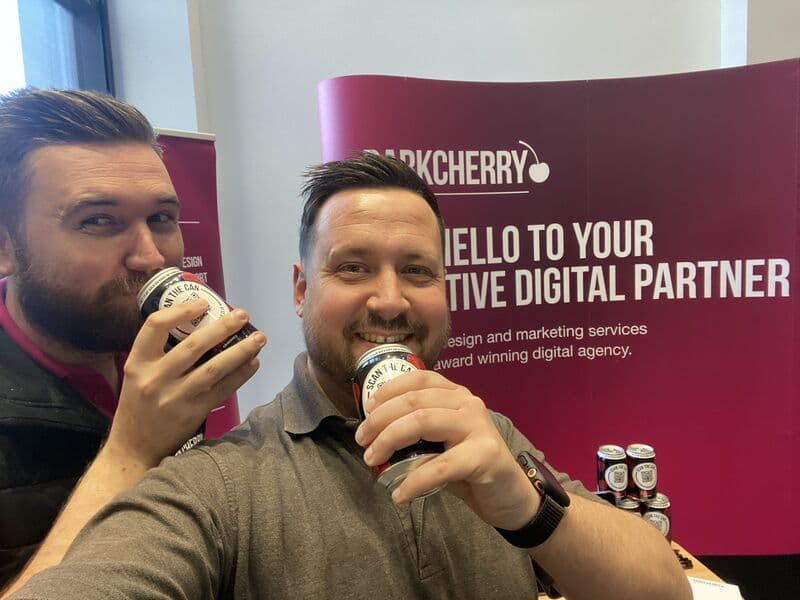 Dark Cherry Creative at the First Wakefield Expo: A Day of Connections, Creativity, and Cans